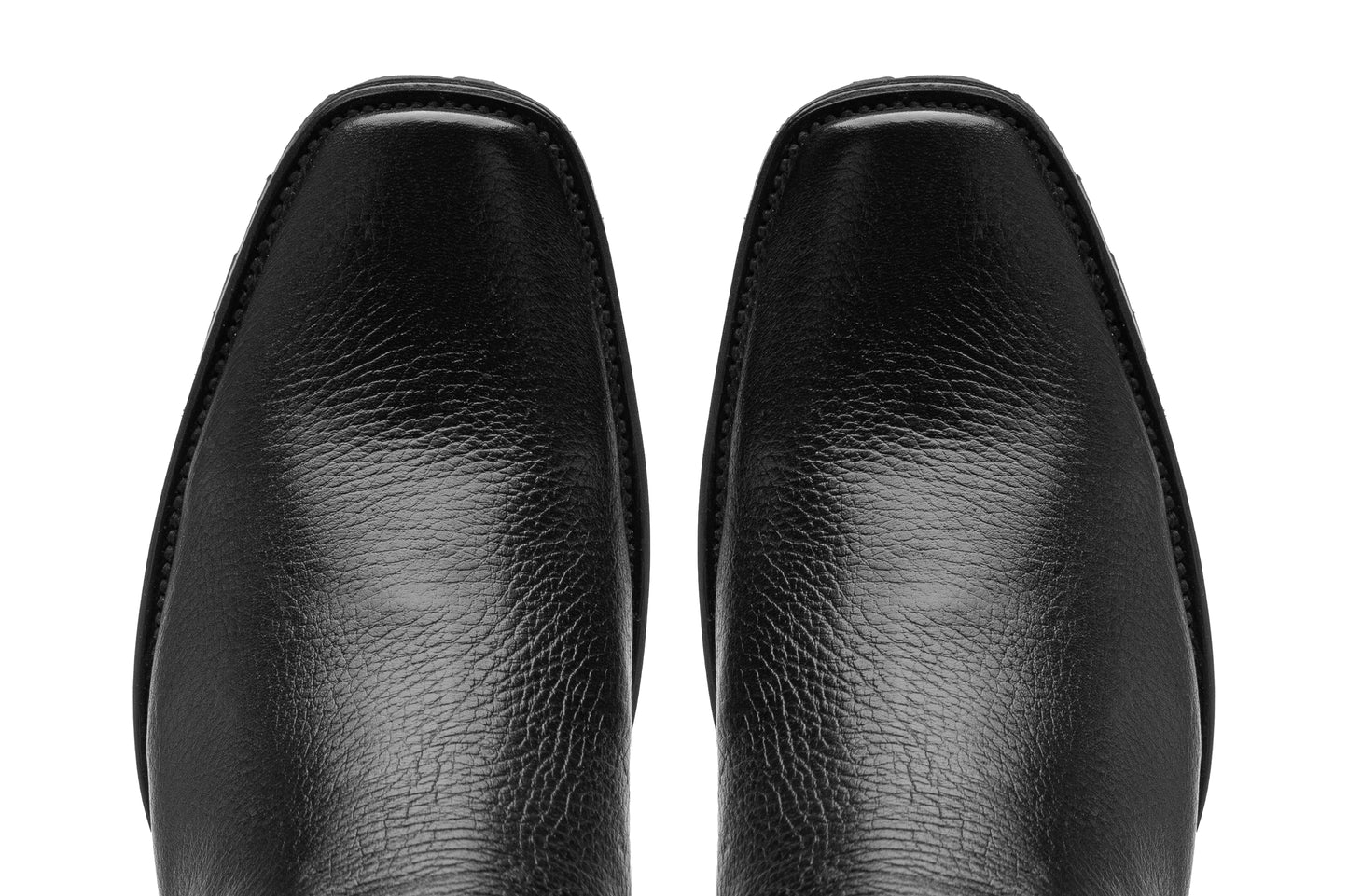 Brandy Model Cowboy Boot in Original Deerskin