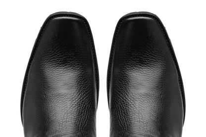 Brandy Model Cowboy Boot in Original Deerskin