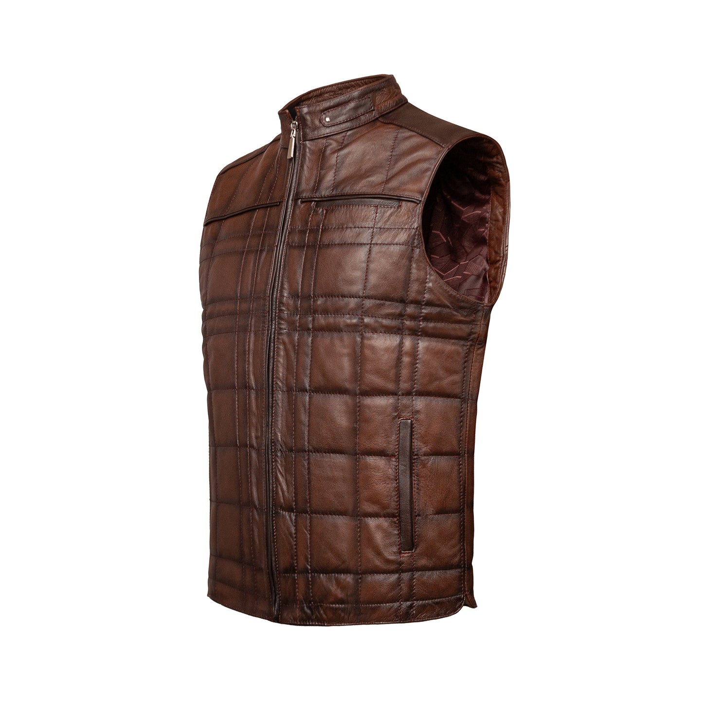 Chaleco Montana en piel de Borrego