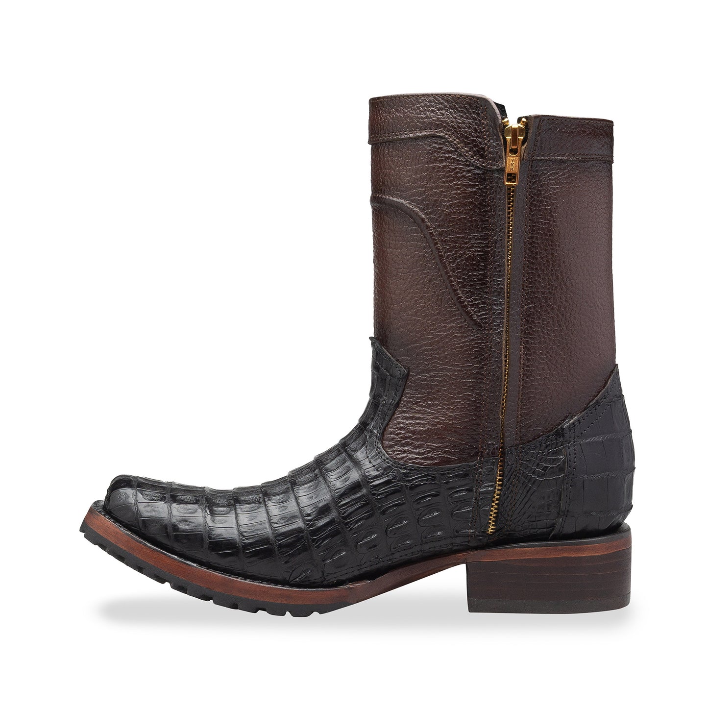 Original crocodile skin cowboy boot, Bely Herrante model