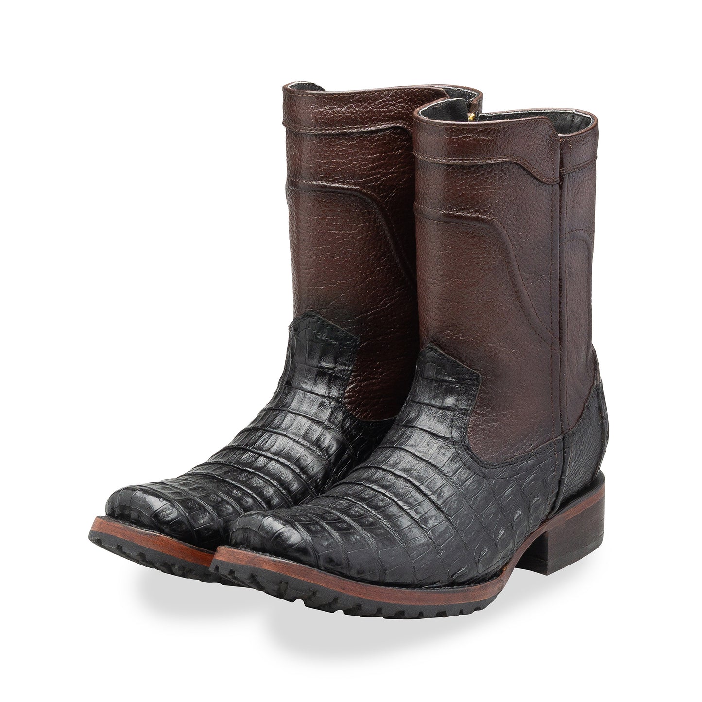 Original crocodile skin cowboy boot, Bely Herrante model