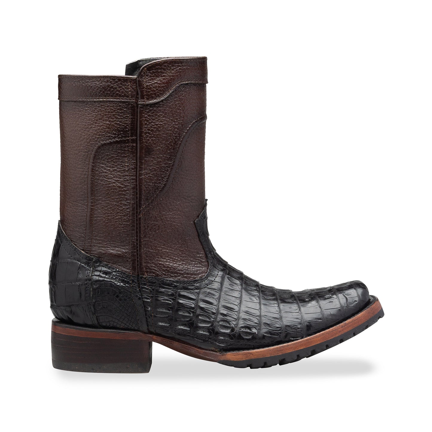 Original crocodile skin cowboy boot, Bely Herrante model
